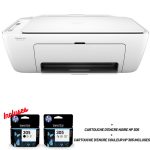 Imprimante Multifonction Jet d'encre couleur HP Deskjet 2320 AIO + Cartouche d’encre noire HP 305 + Cartouche d’encre Couleur HP 305 Incluses – Image 6