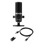 Microphone DuoCast HyperX / RGB Lighting / Noir – Image 6